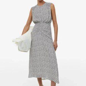 H&M Chiffon Dress with Print